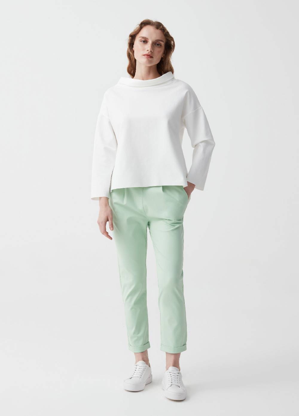 Ovs Joggers crop con risvolti