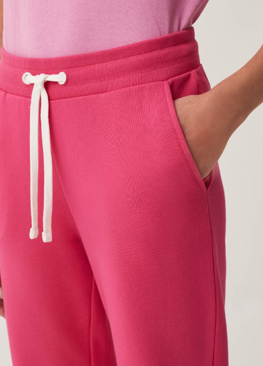 Ovs Joggers Fitness In Felpa Con Coulisse