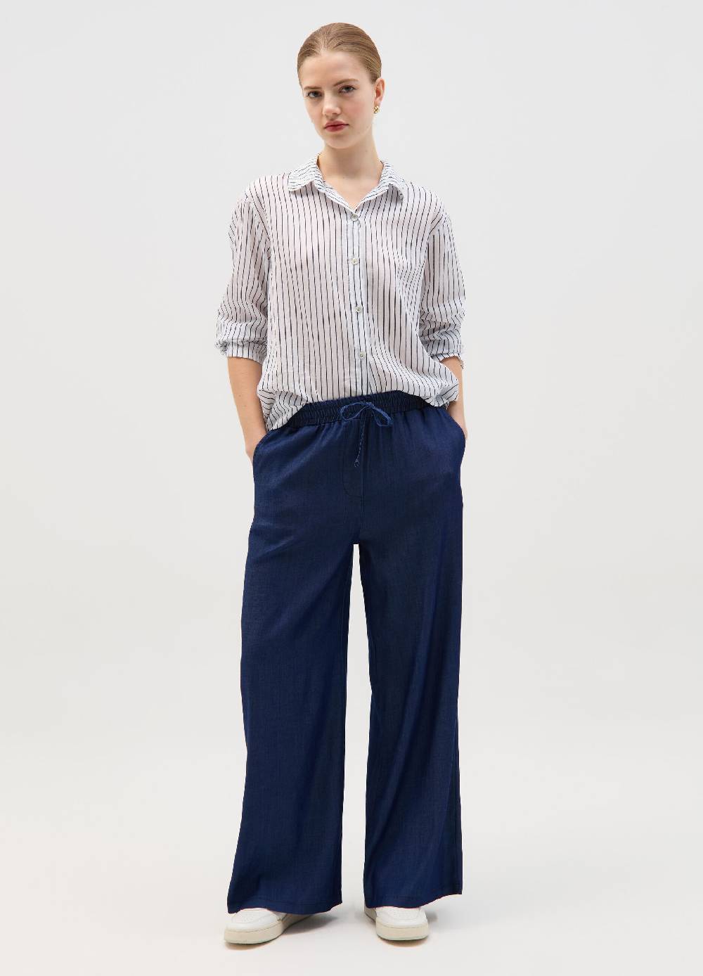 Ovs Joggers fluido wide leg con coulisse