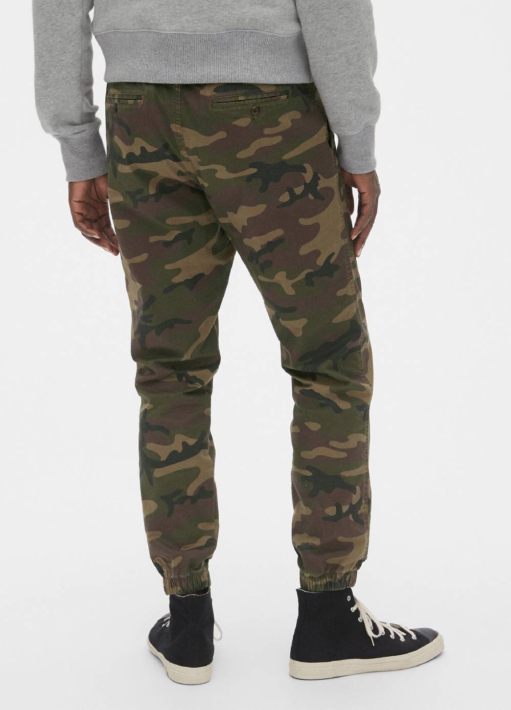 Ovs Joggers In Cotone Stretch Camouflage