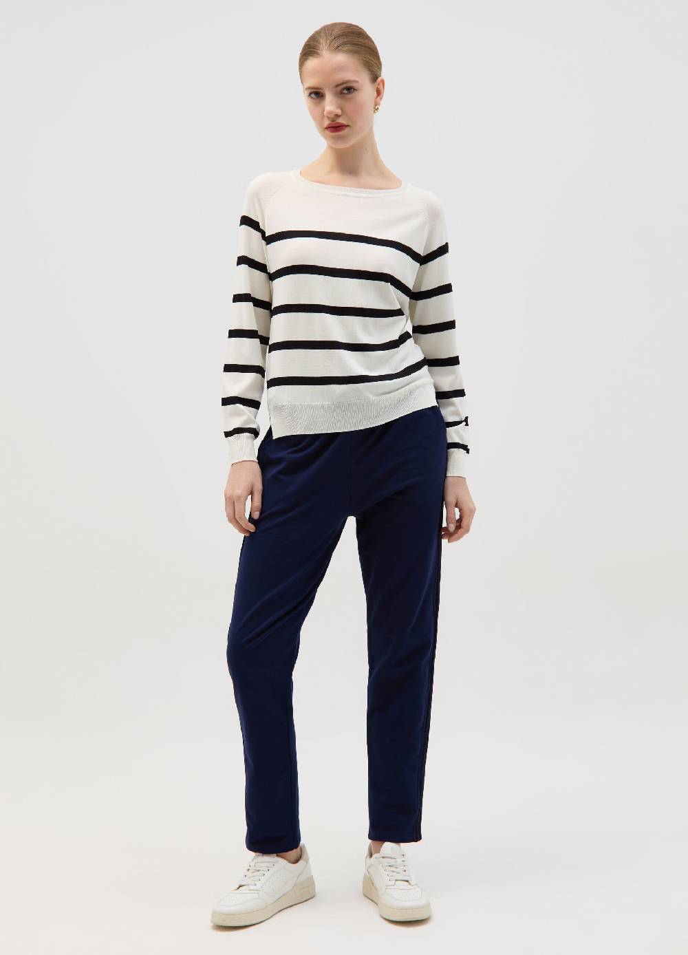 Ovs Joggers in cotone stretch con coulisse