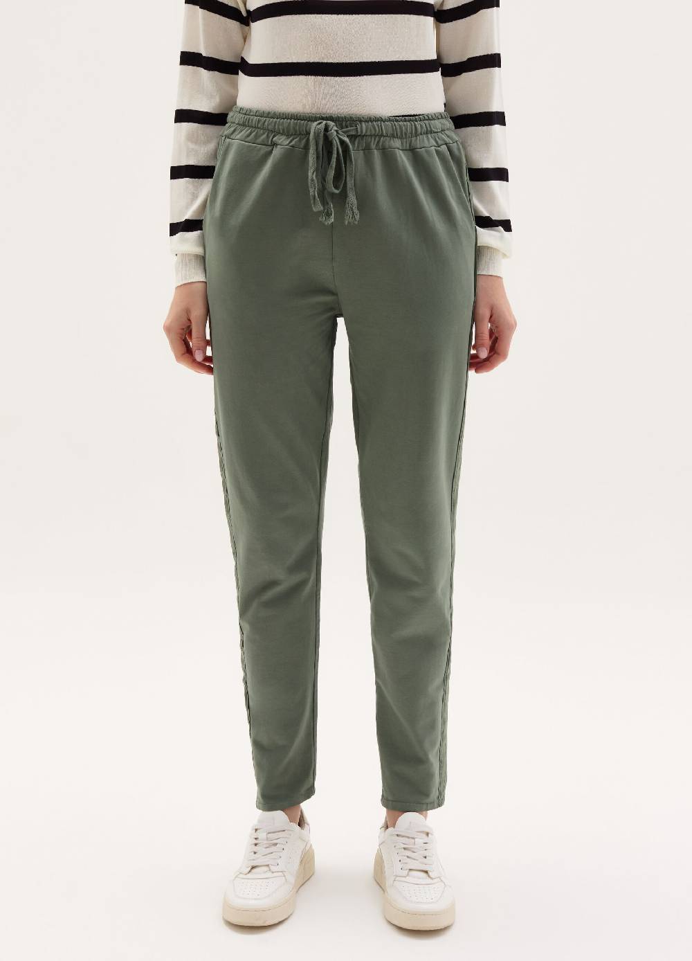 Ovs Joggers In Cotone Stretch Con Coulisse