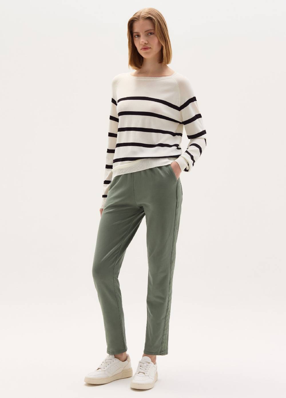 Ovs Joggers in cotone stretch con coulisse