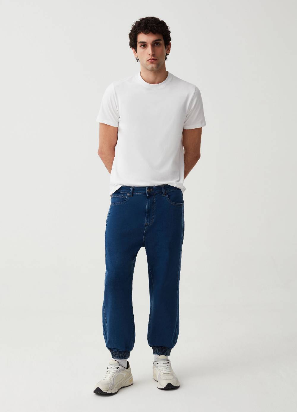 Ovs Joggers in denim cinque tasche regular fit