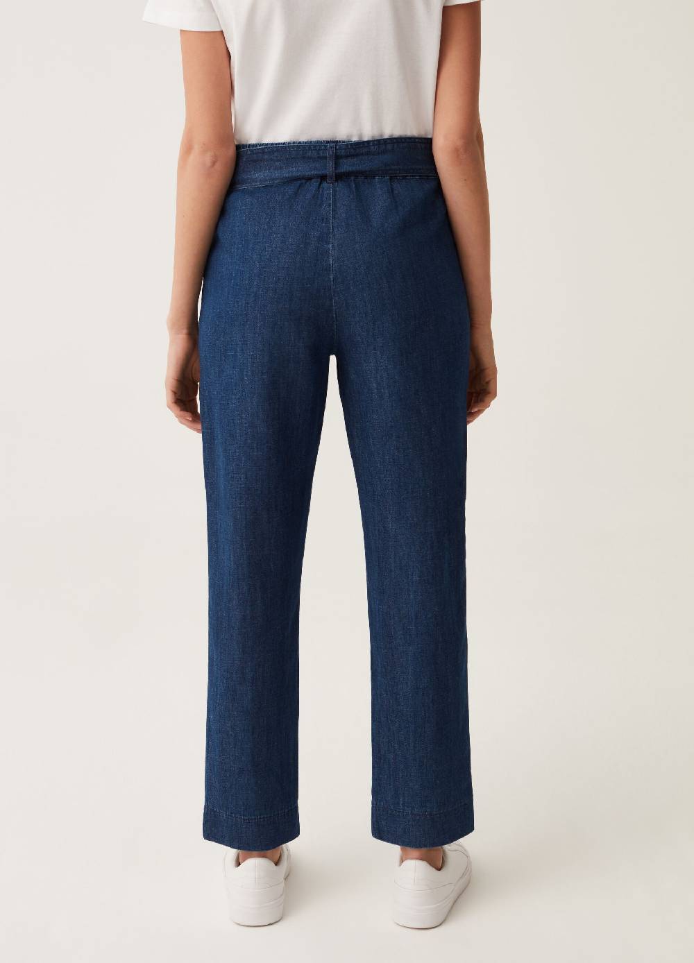 Ovs Joggers In Denim Con Cintura