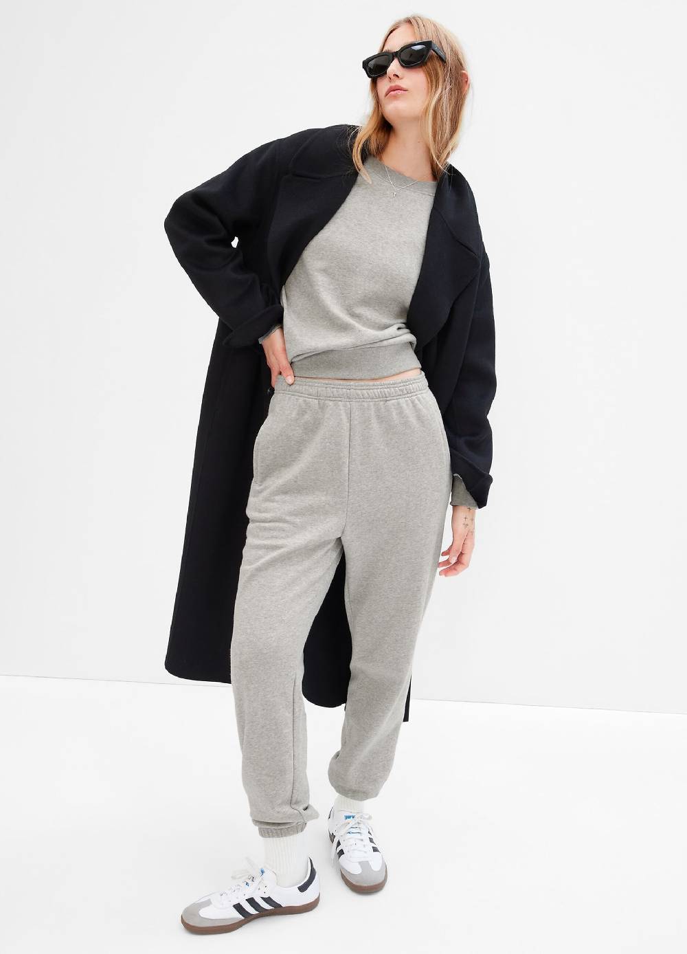 Ovs Joggers in felpa a vita alta