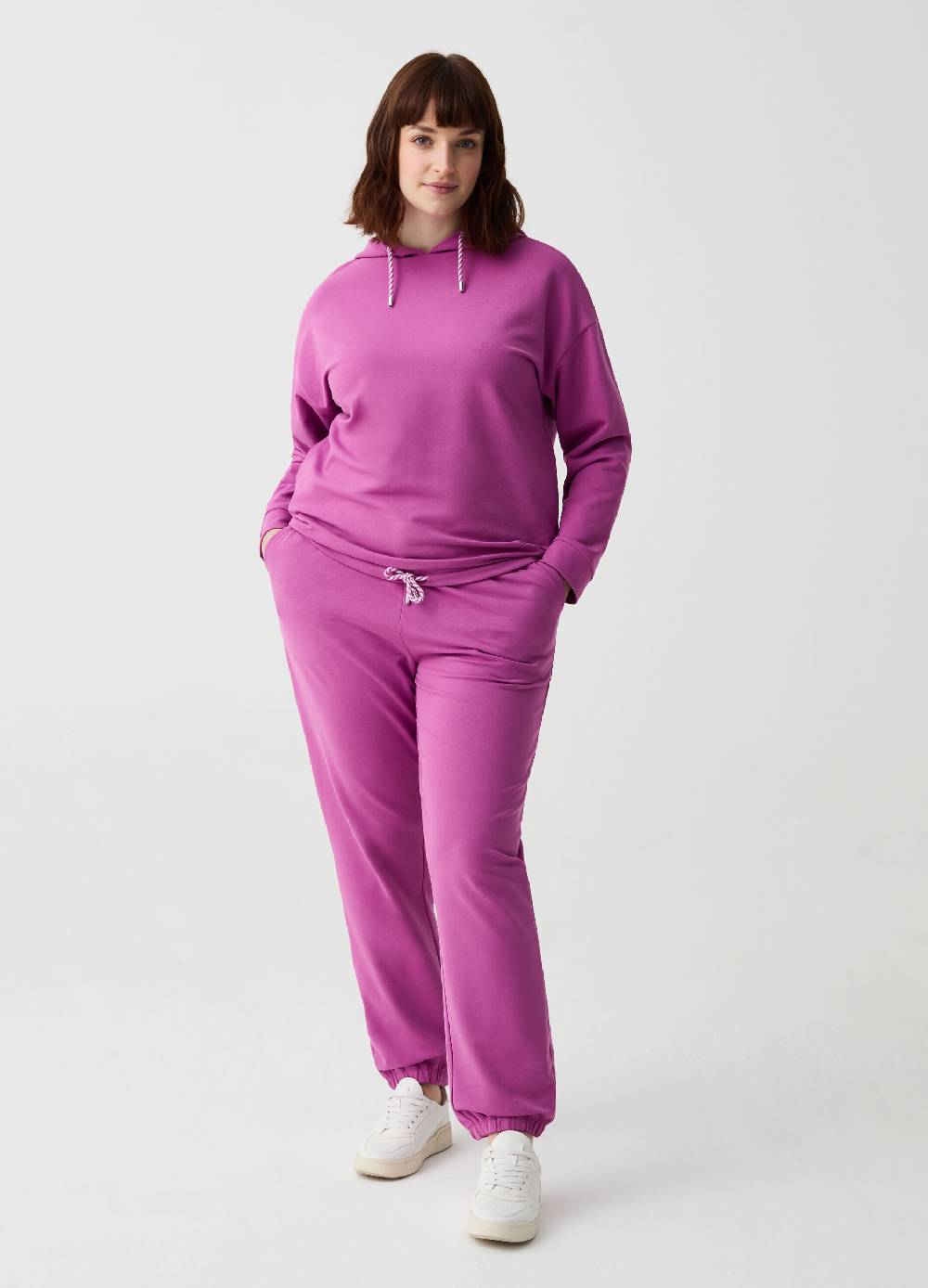 Ovs Joggers in felpa con coulisse Curvy