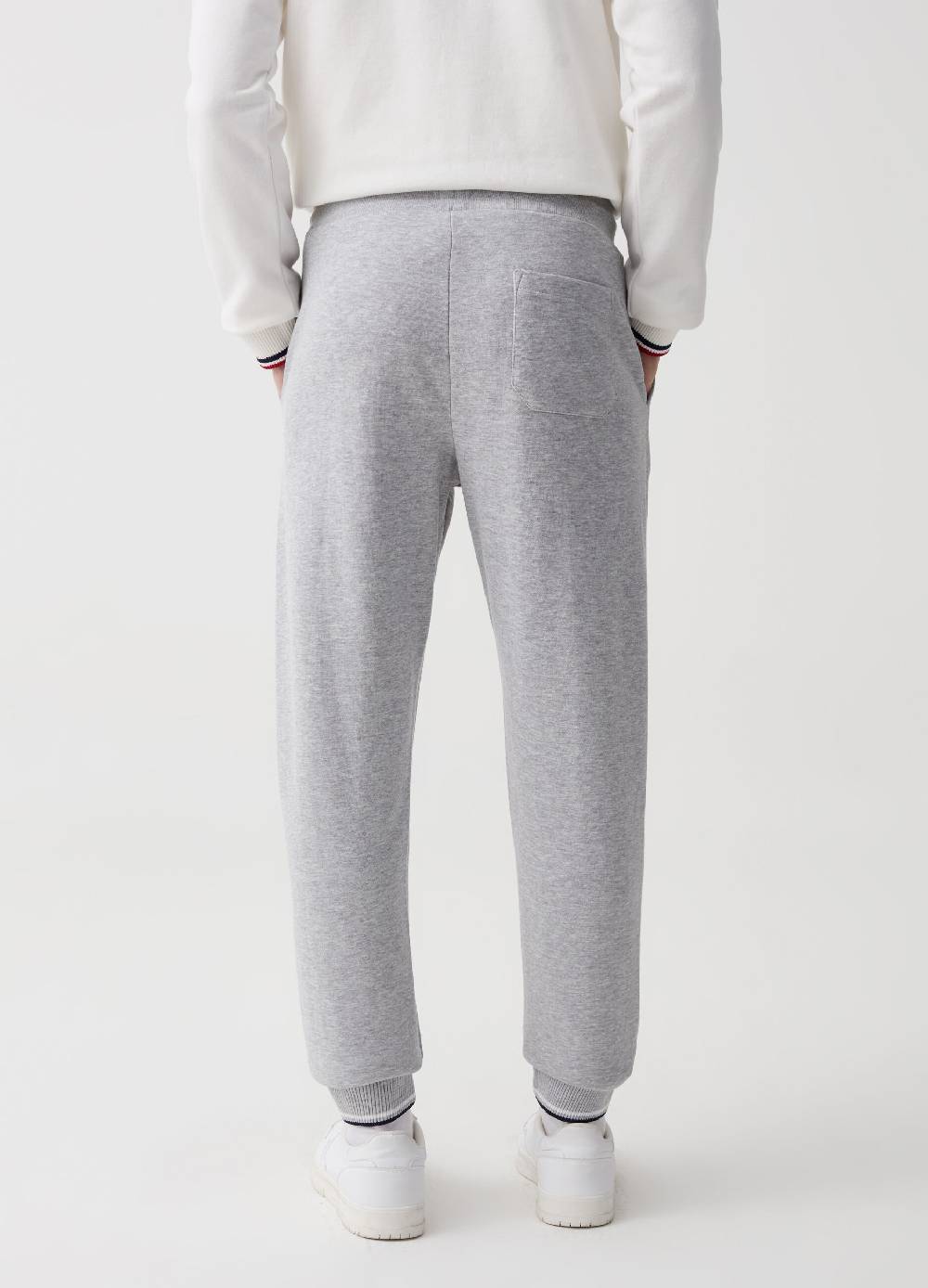 Ovs Joggers In Felpa Con Coulisse E Ricamo Logo