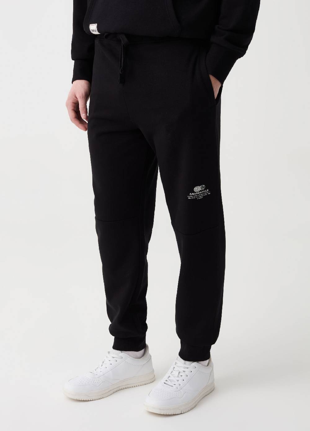 Ovs Joggers In Felpa Con Coulisse E Stampa
