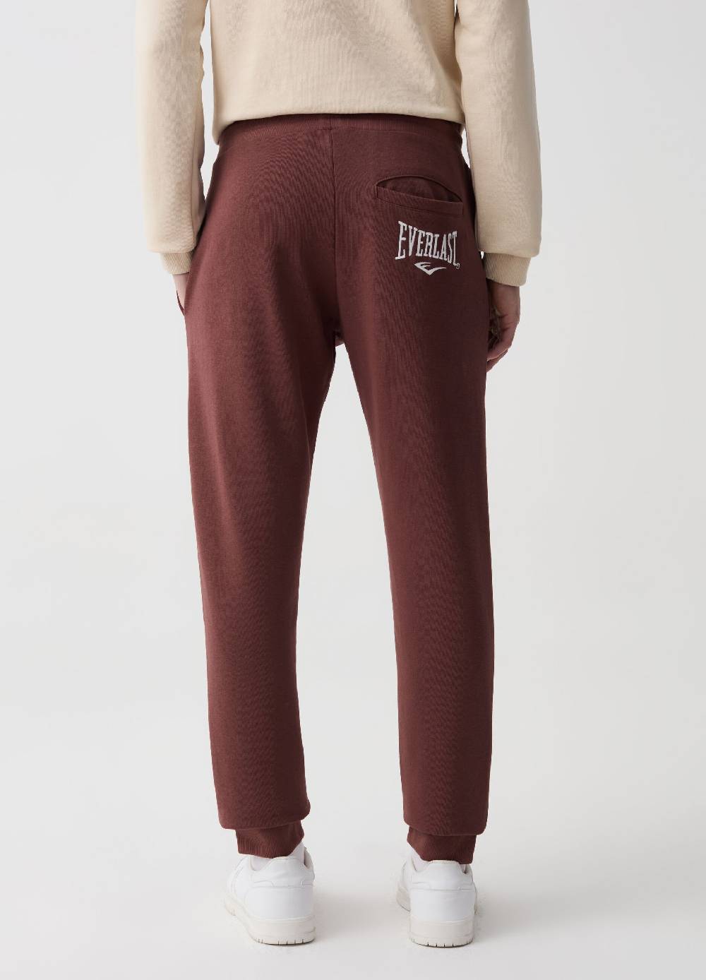 Ovs Joggers In Felpa Con Coulisse E Stampa Logo
