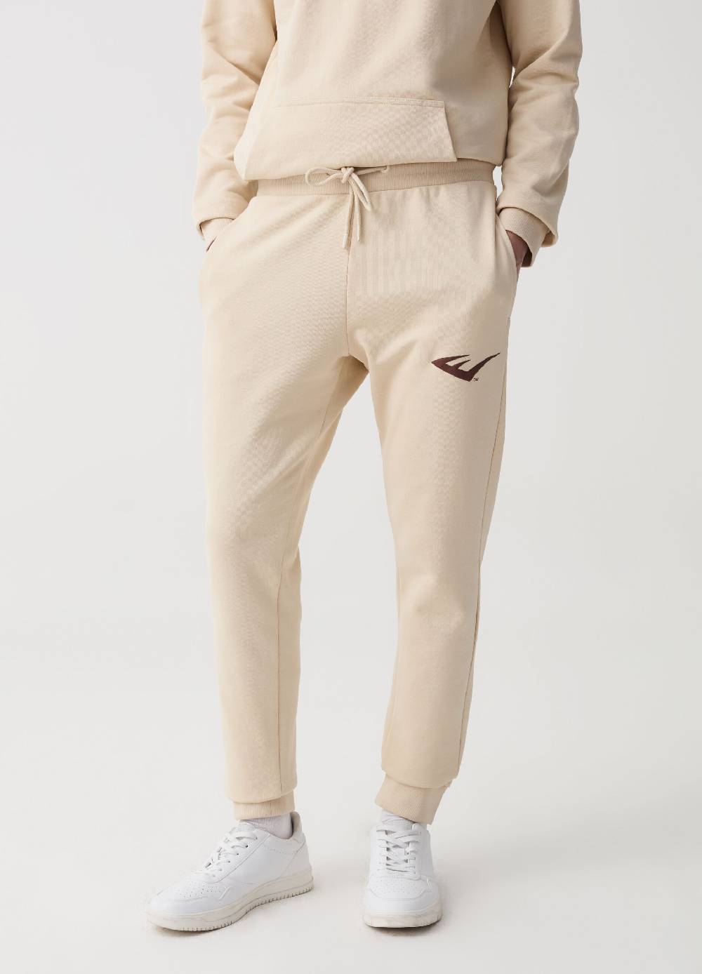Ovs Joggers In Felpa Con Coulisse E Stampa Logo
