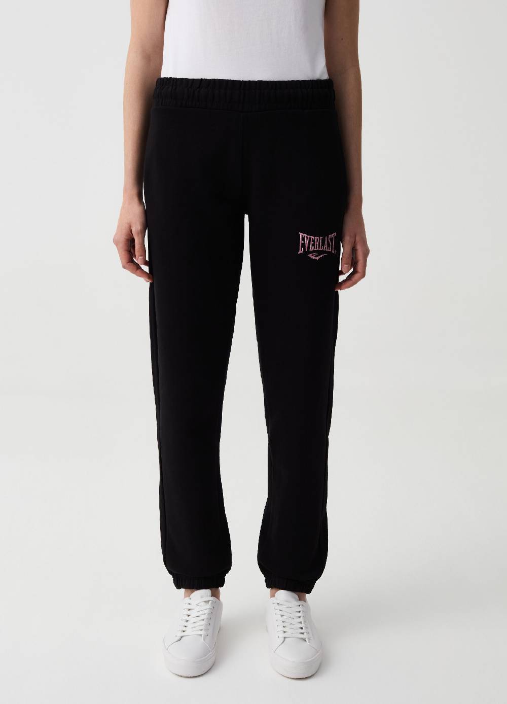 Ovs Joggers In Felpa Con Ricamo Logo