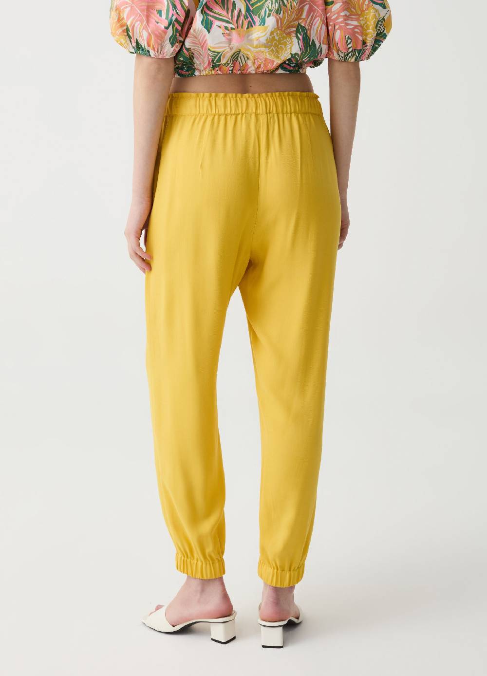 Ovs Joggers In Viscosa Con Coulisse