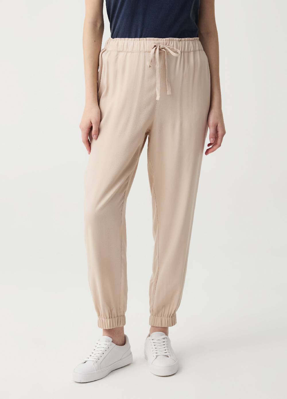 Ovs Joggers In Viscosa Con Coulisse