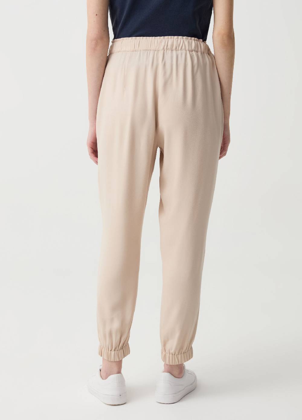 Ovs Joggers In Viscosa Con Coulisse