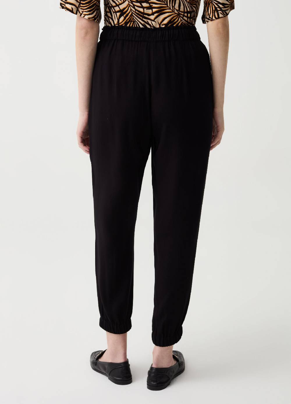 Ovs Joggers In Viscosa Con Coulisse