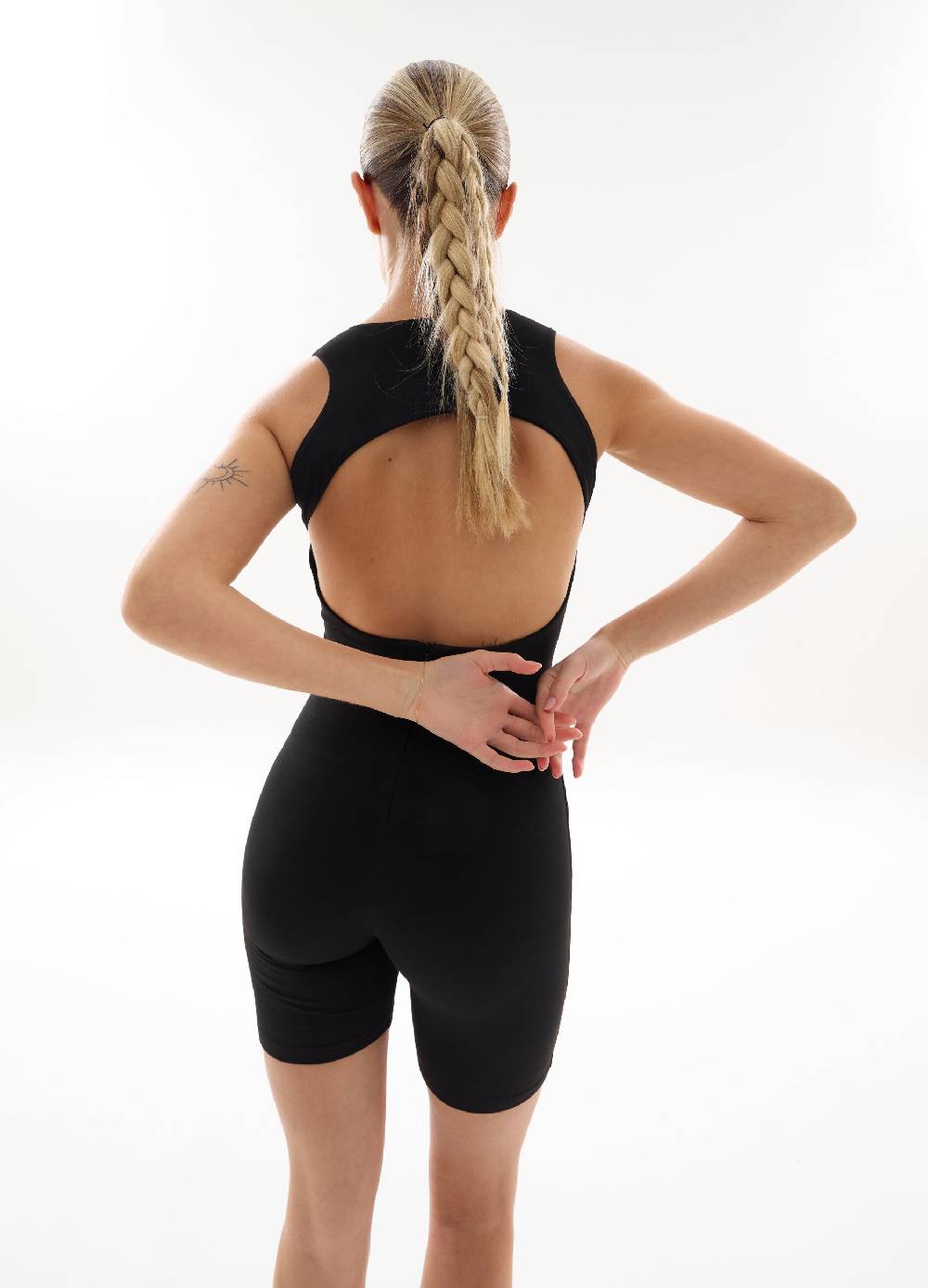 Ovs Jumpsuit Backless Black