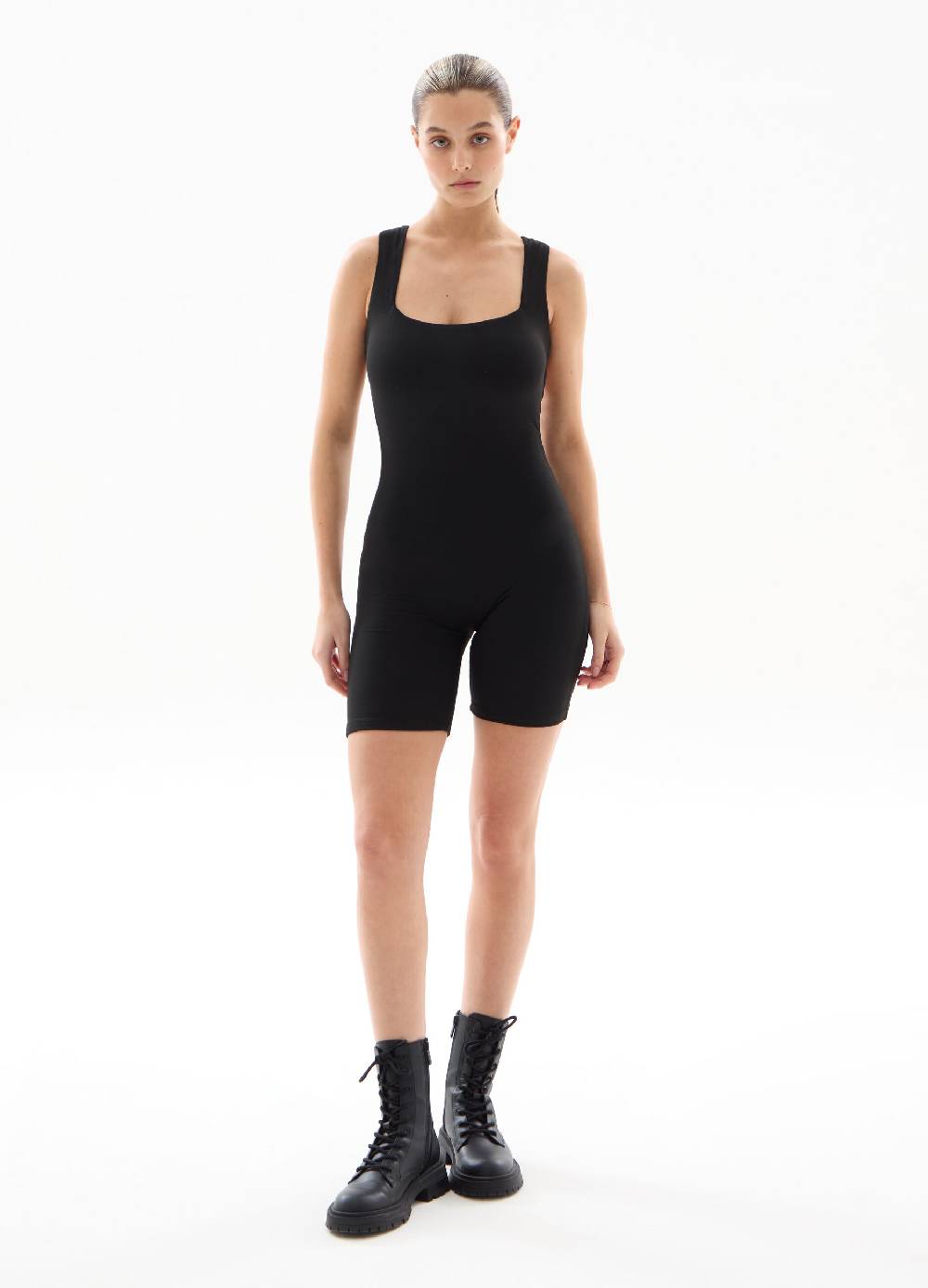 Ovs Jumpsuit Backless Black