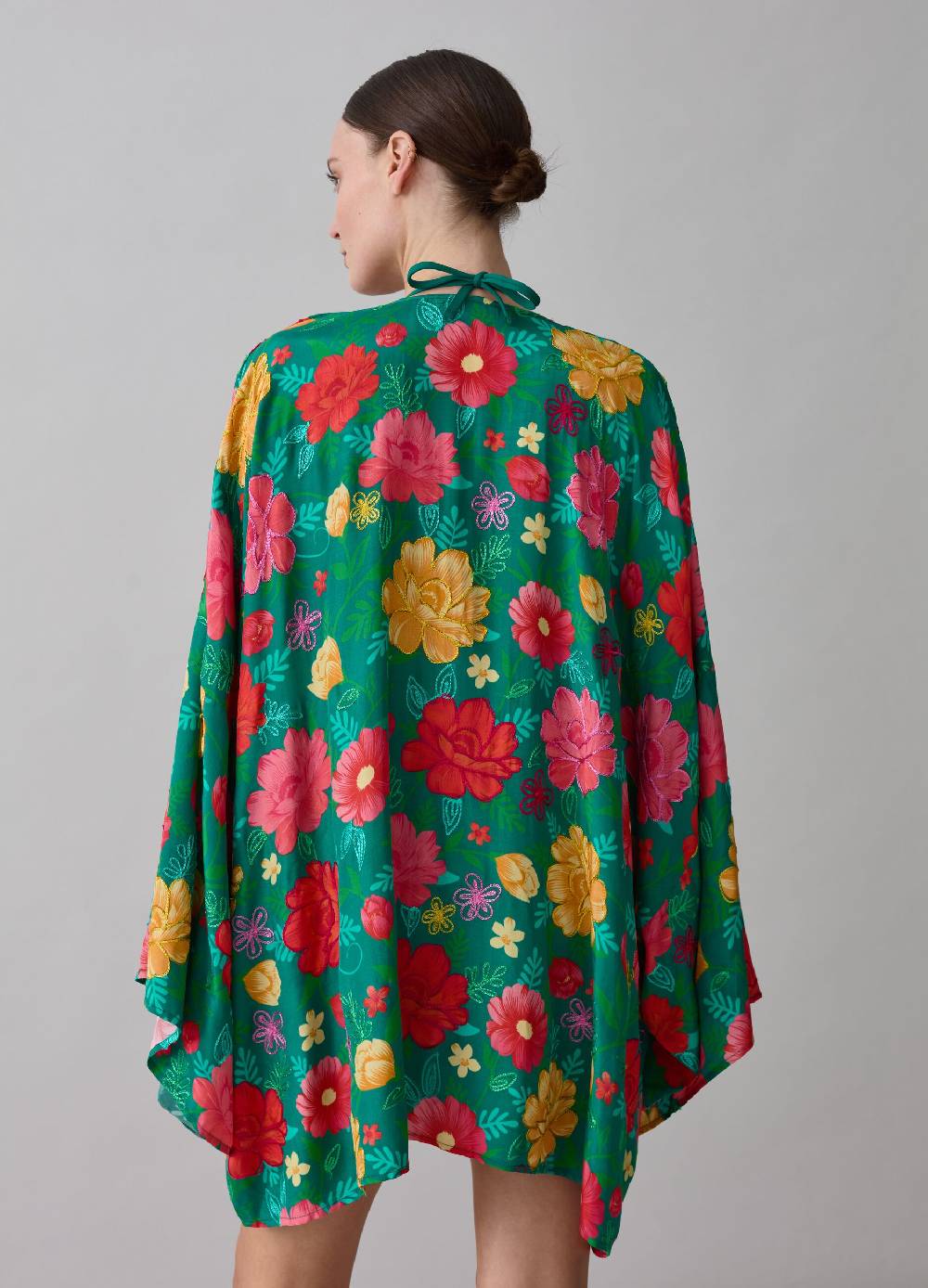 Ovs Kimono Aperto Copri Costume Floreale