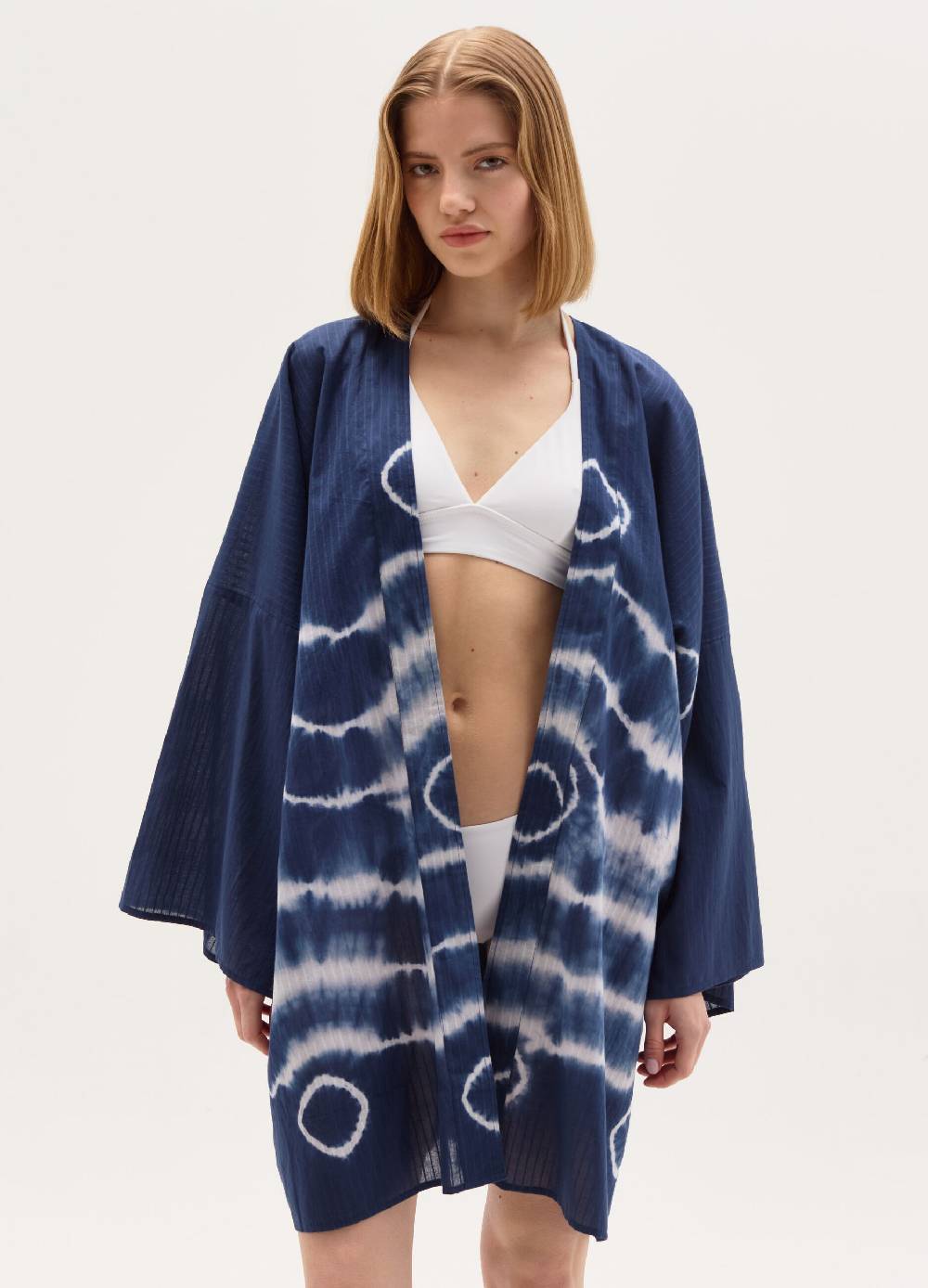 Ovs Kimono aperto copri costume Tie Dye