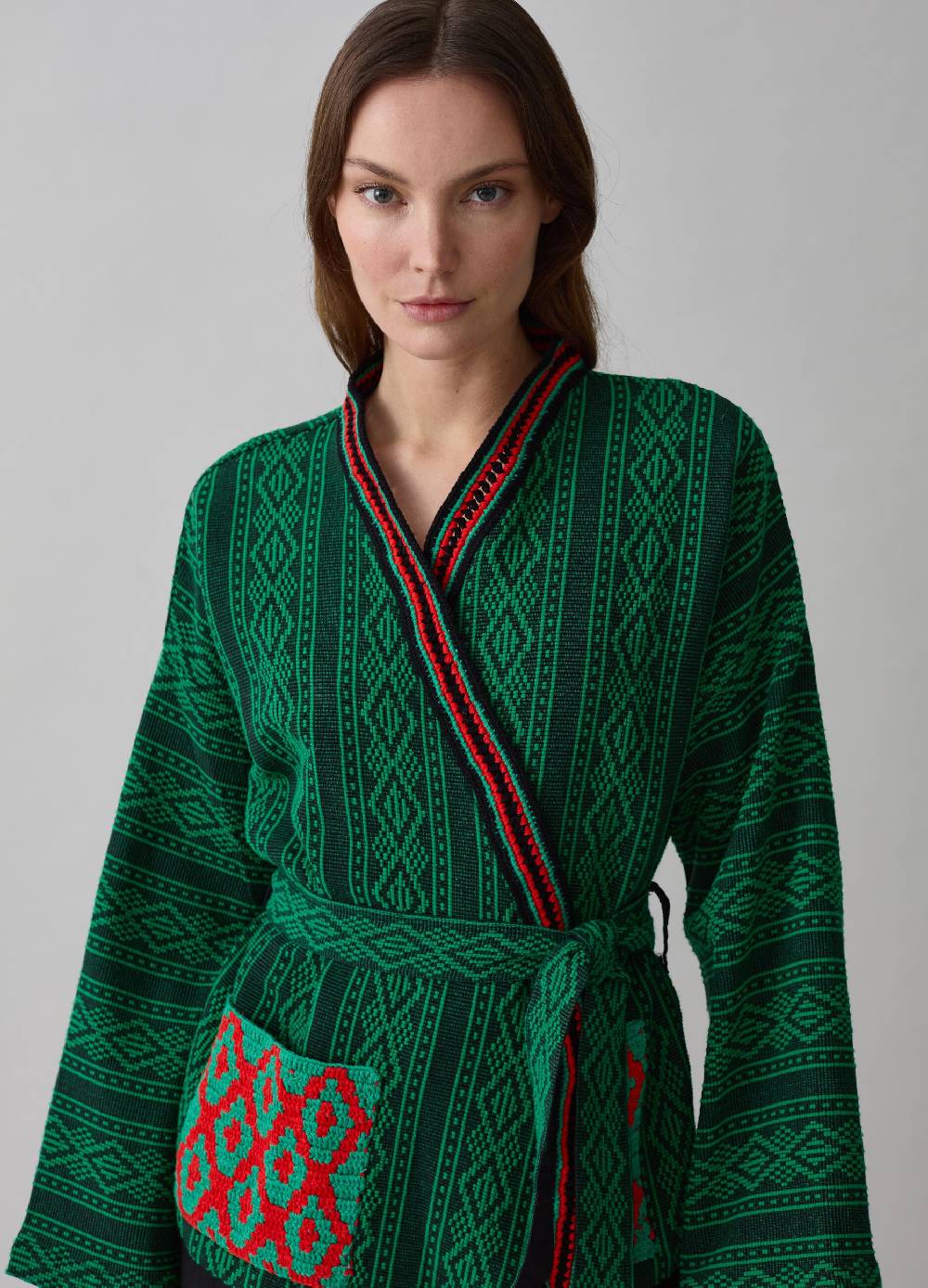 Ovs Kimono Con Disegni Etnici
