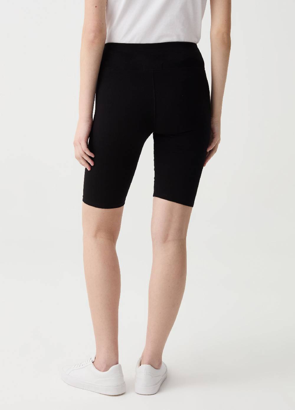 Ovs Leggings Ciclista Essential In Cotone Stretch