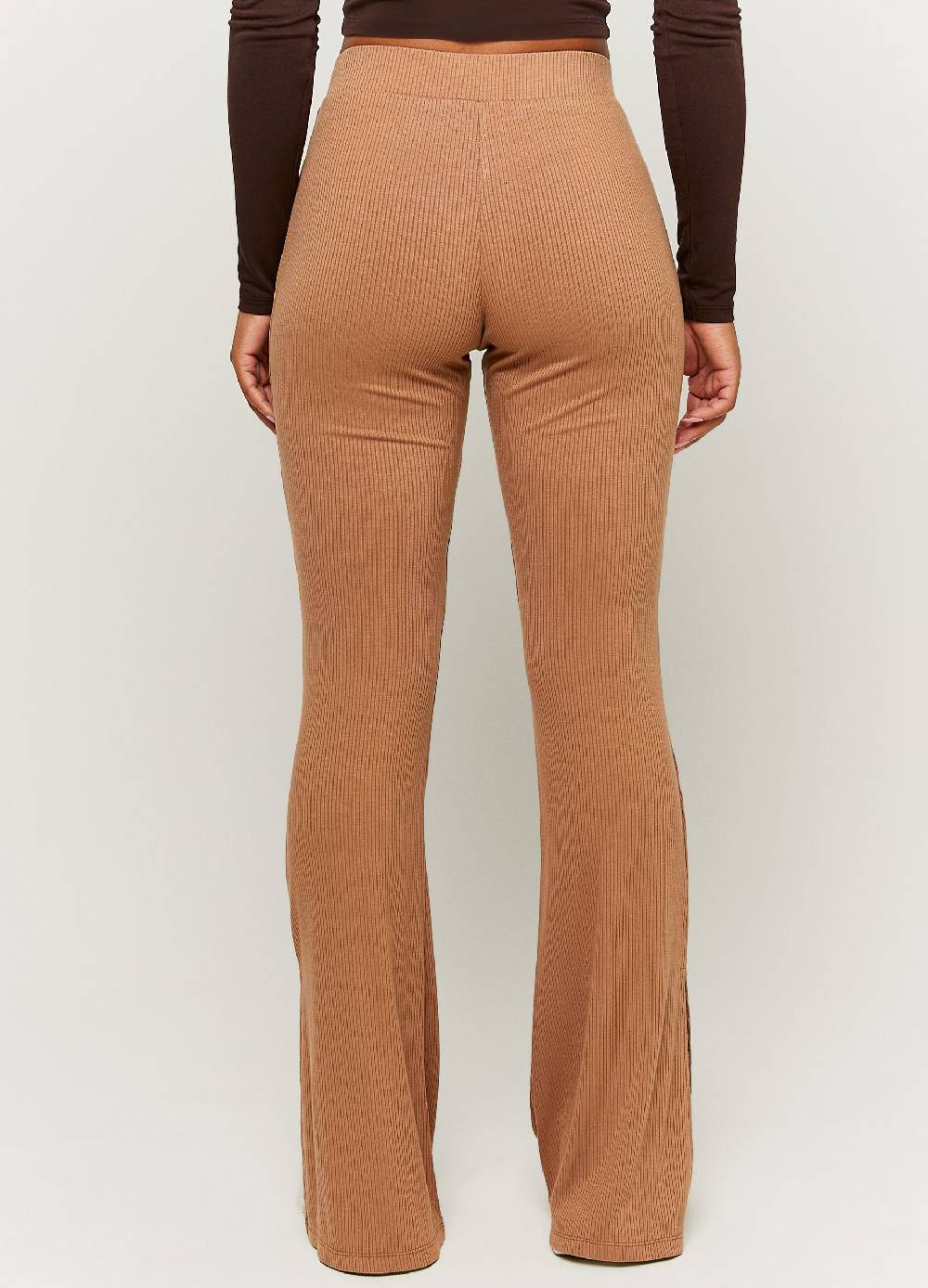 Ovs Leggings Flare Fit A Coste Piatte