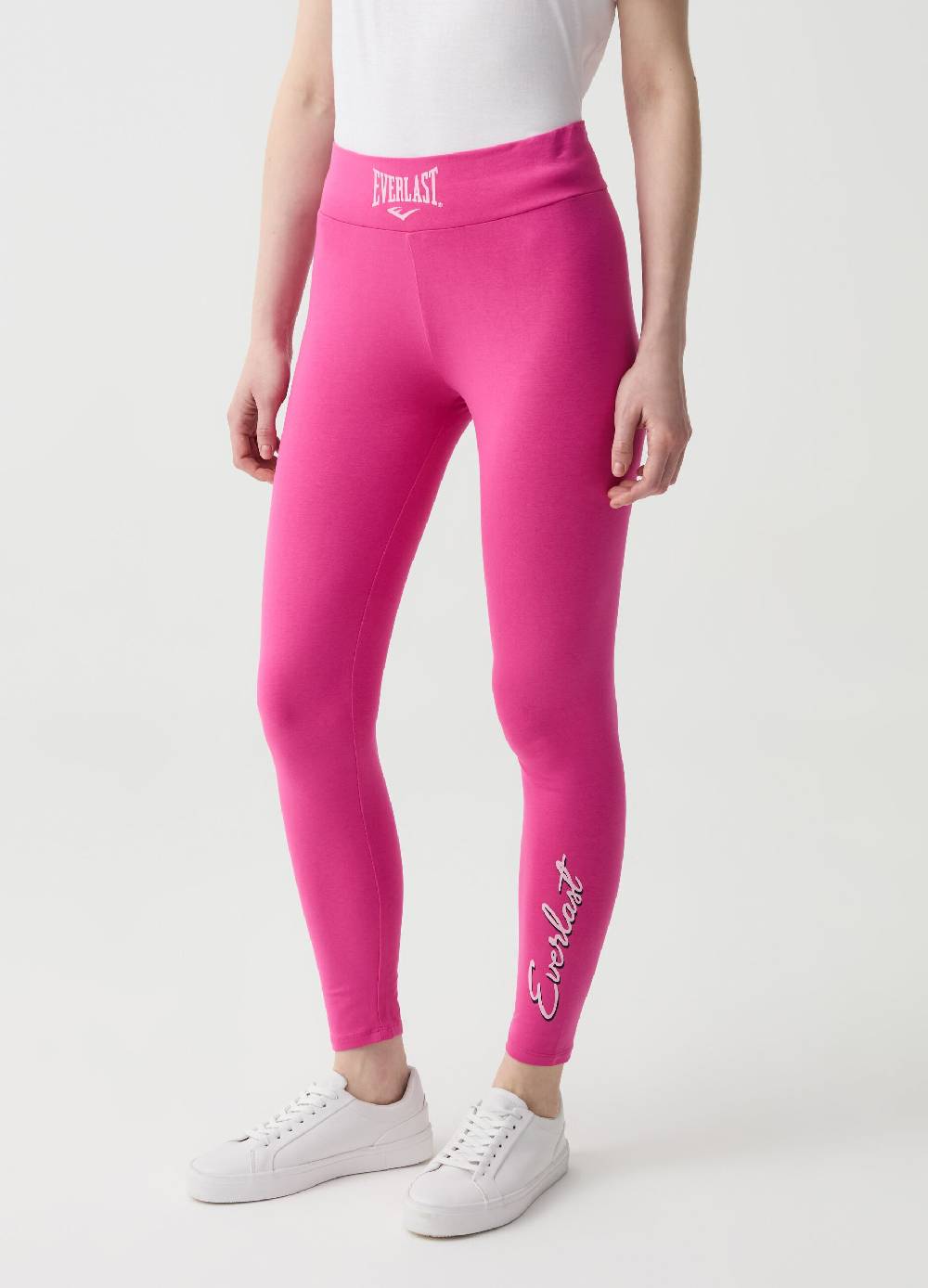 Ovs Leggings Stretch Con Stampa Logo
