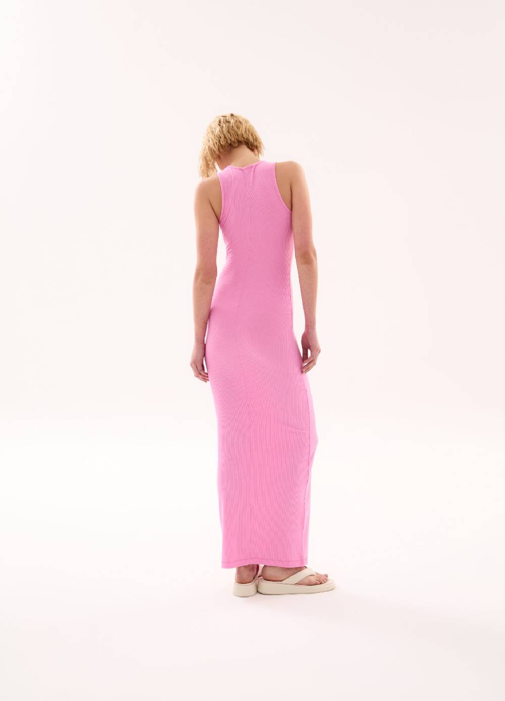Ovs Long Shape Dress Pink