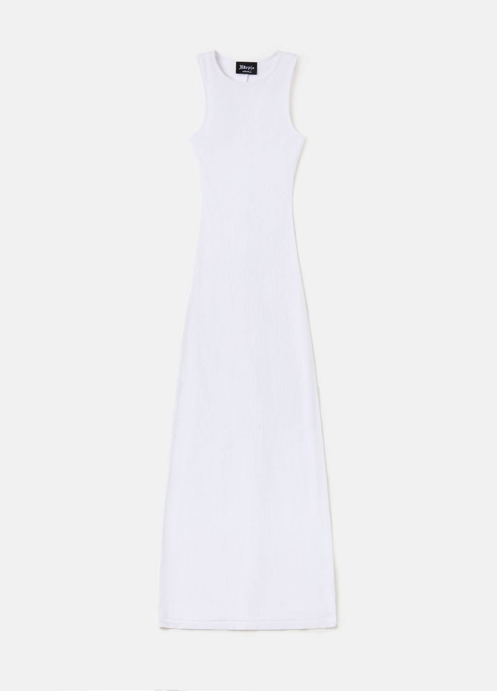 Ovs Long Shape Dress White