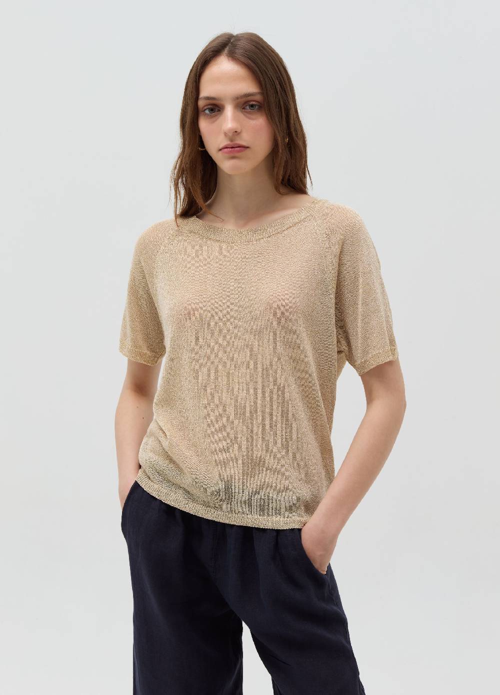 Ovs Maglia A Maniche Corte In Lurex