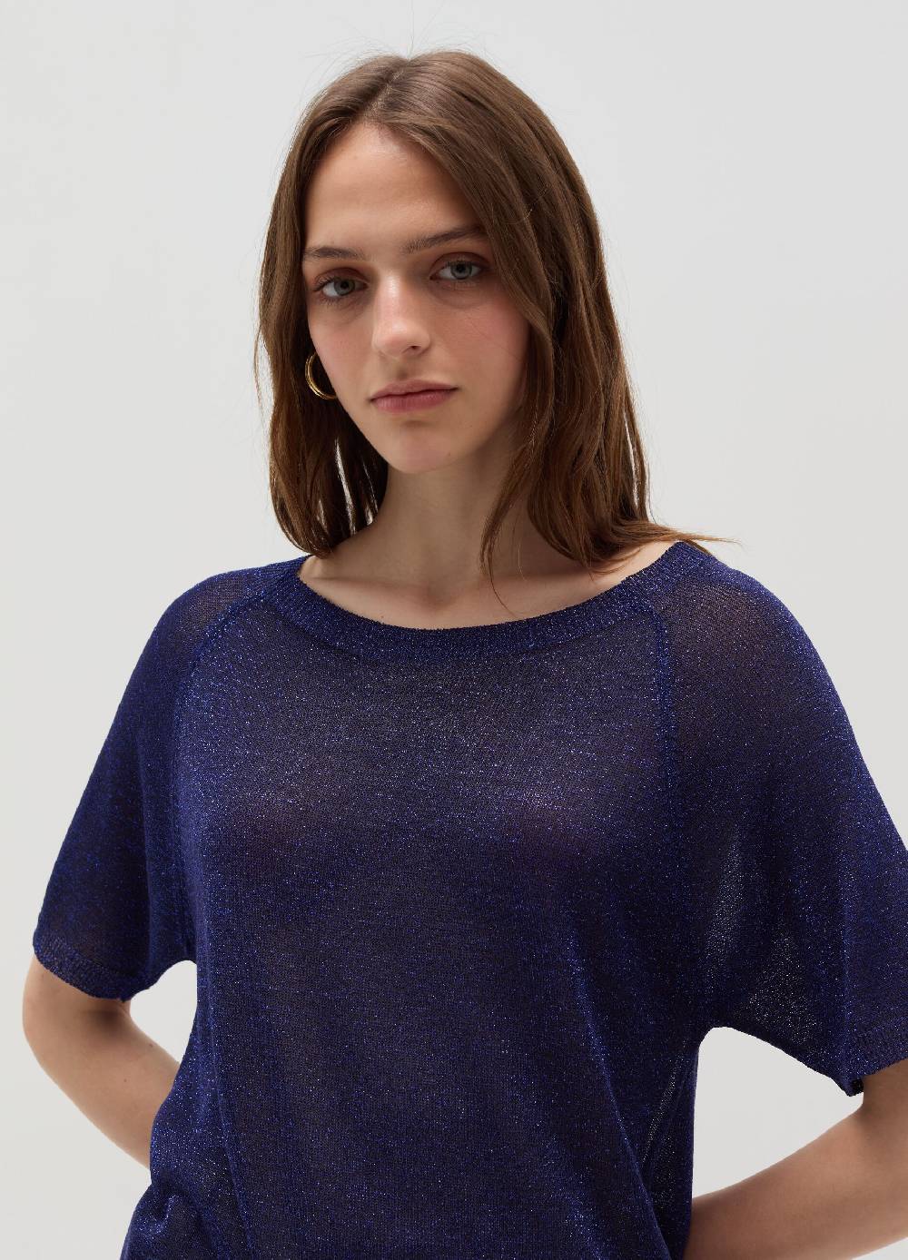 Ovs Maglia A Maniche Corte In Lurex