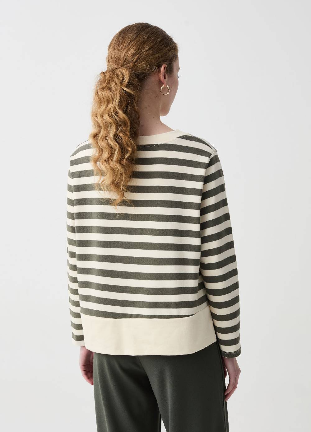 Ovs Maglia A Maniche Lunghe Fantasia A Righe