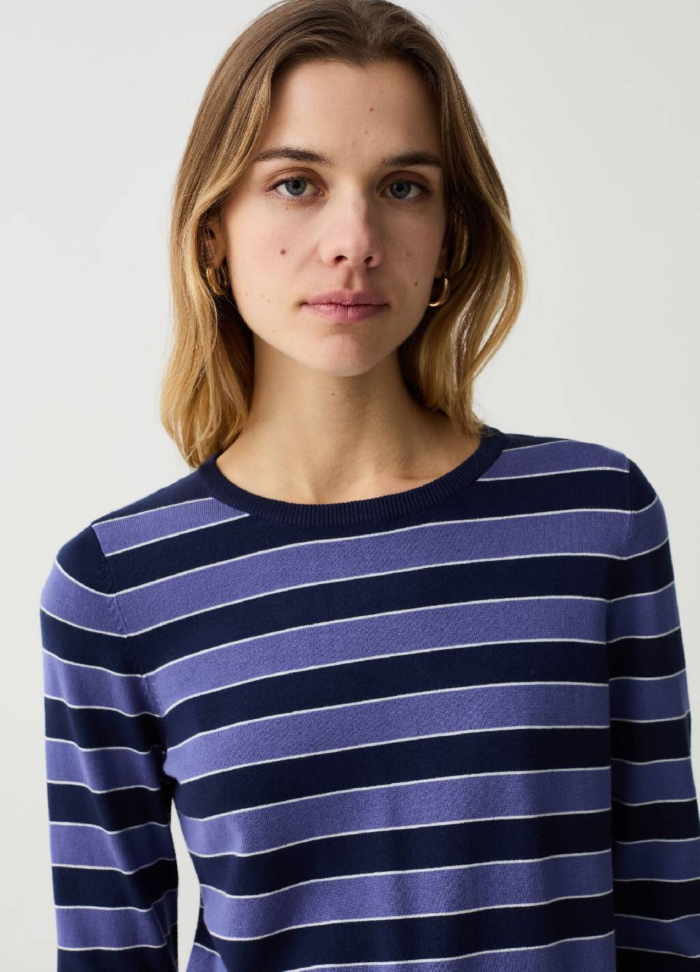 Ovs Maglia A Righe Con Maniche Lunghe