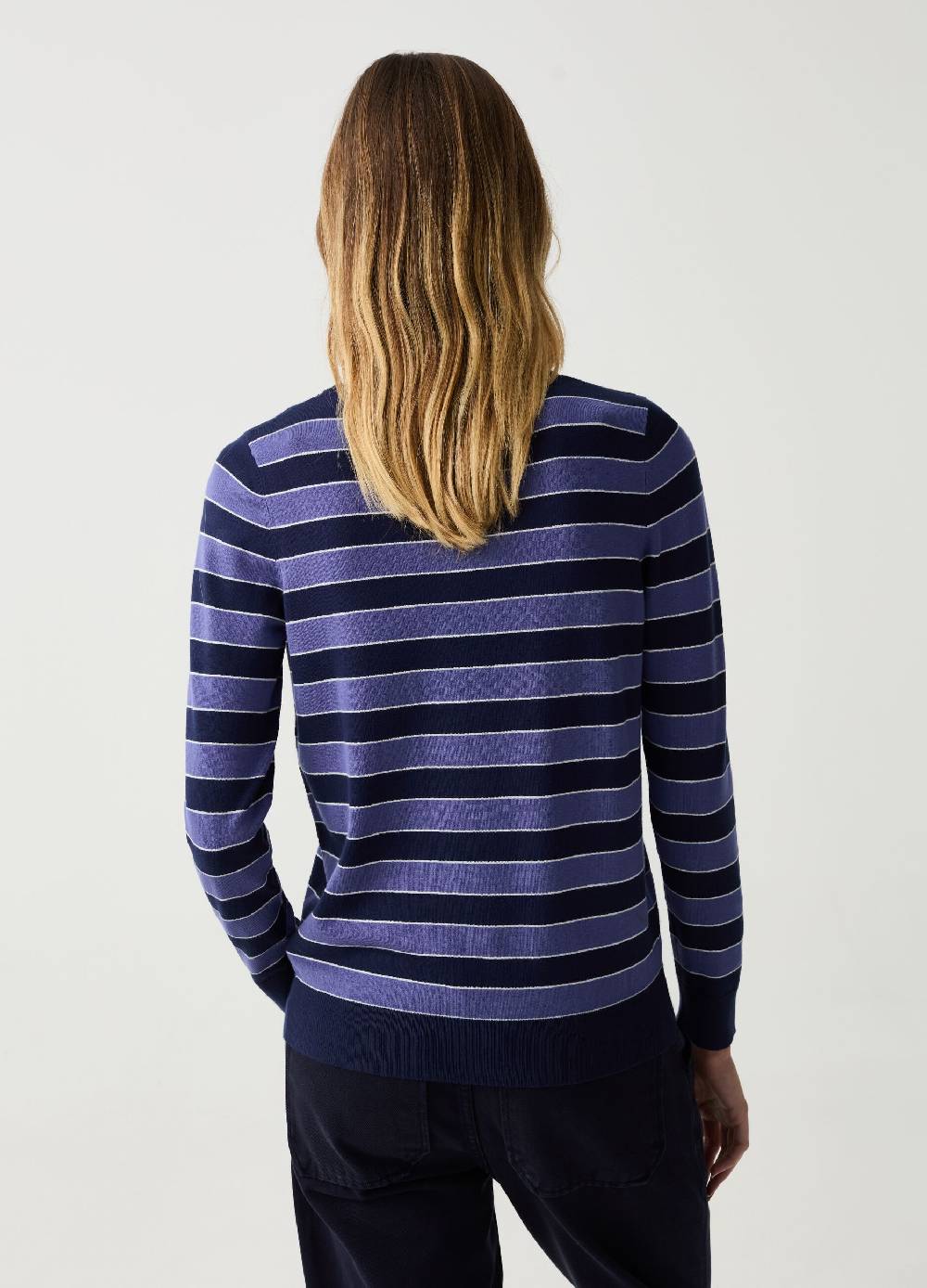 Ovs Maglia A Righe Con Maniche Lunghe