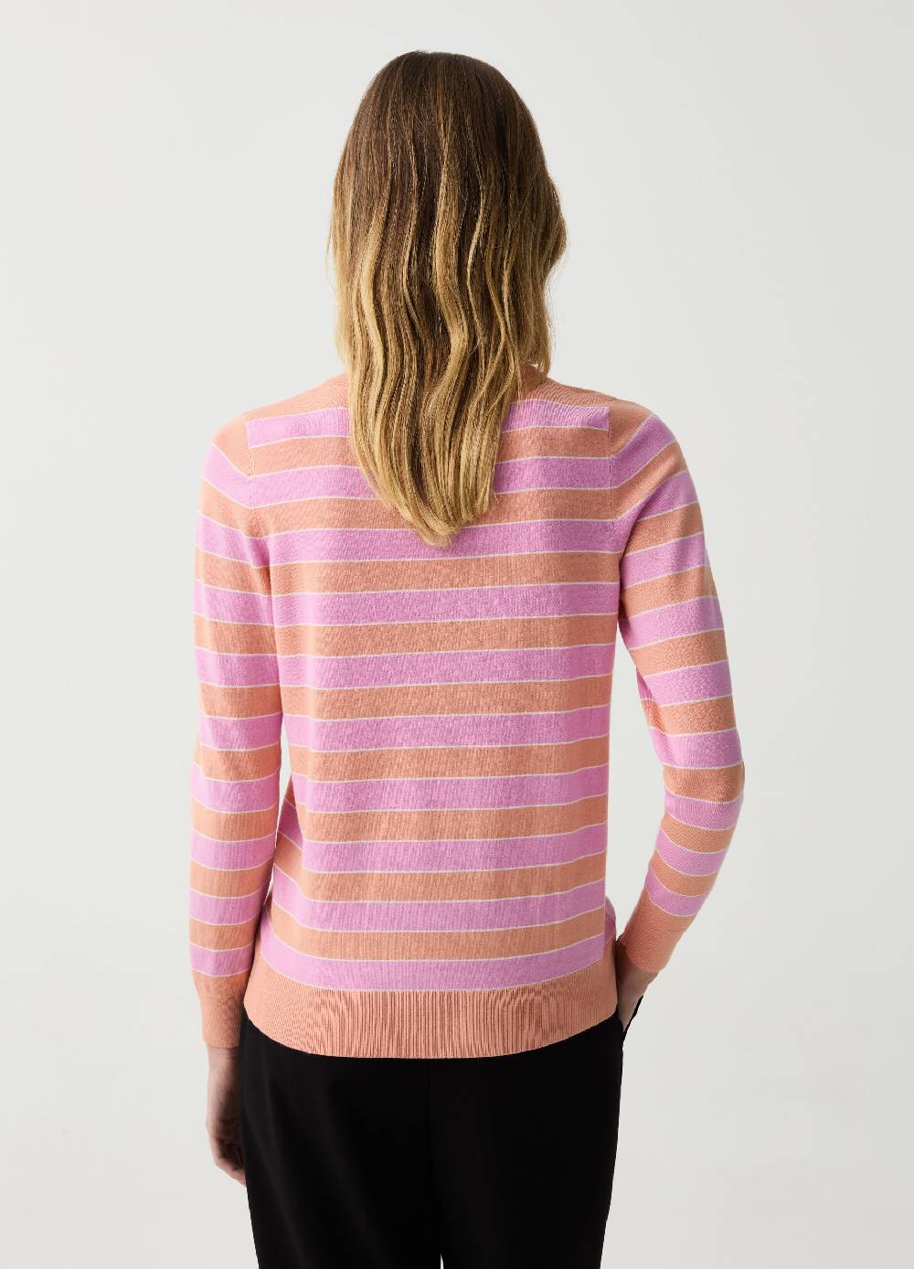 Ovs Maglia A Righe Con Maniche Lunghe