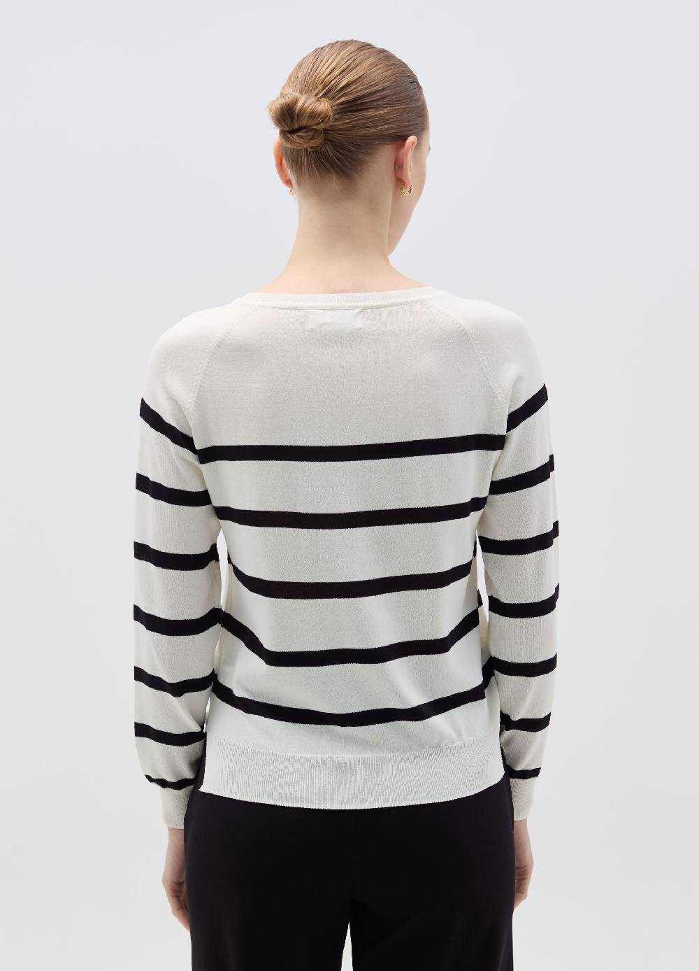 Ovs Maglia A Righe Con Maniche Lunghe Raglan