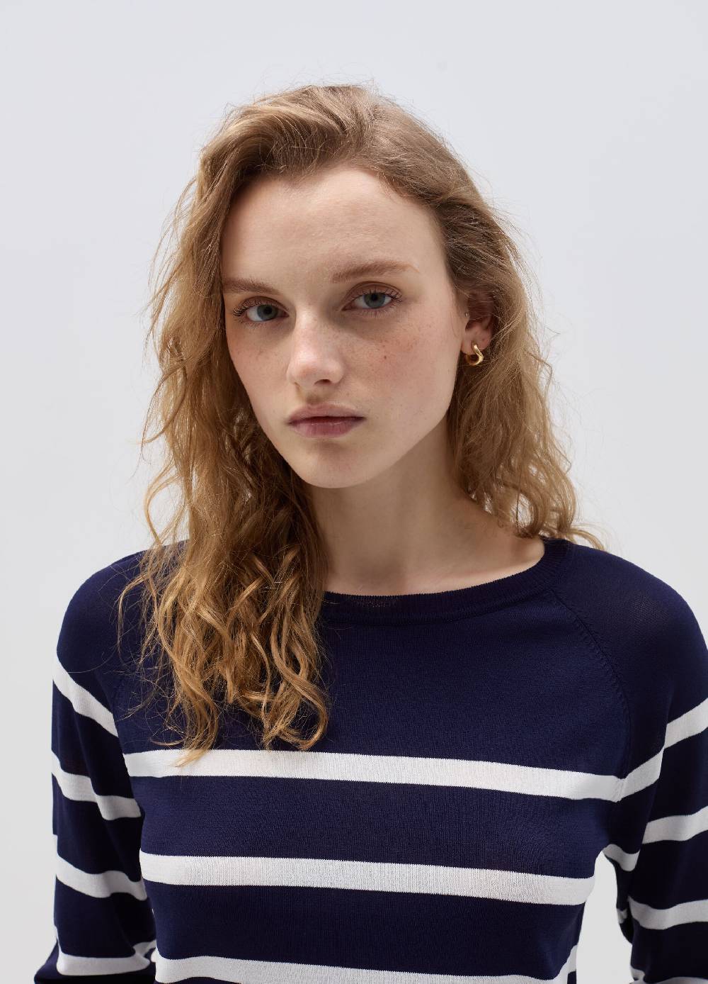 Ovs Maglia A Righe Con Maniche Lunghe Raglan