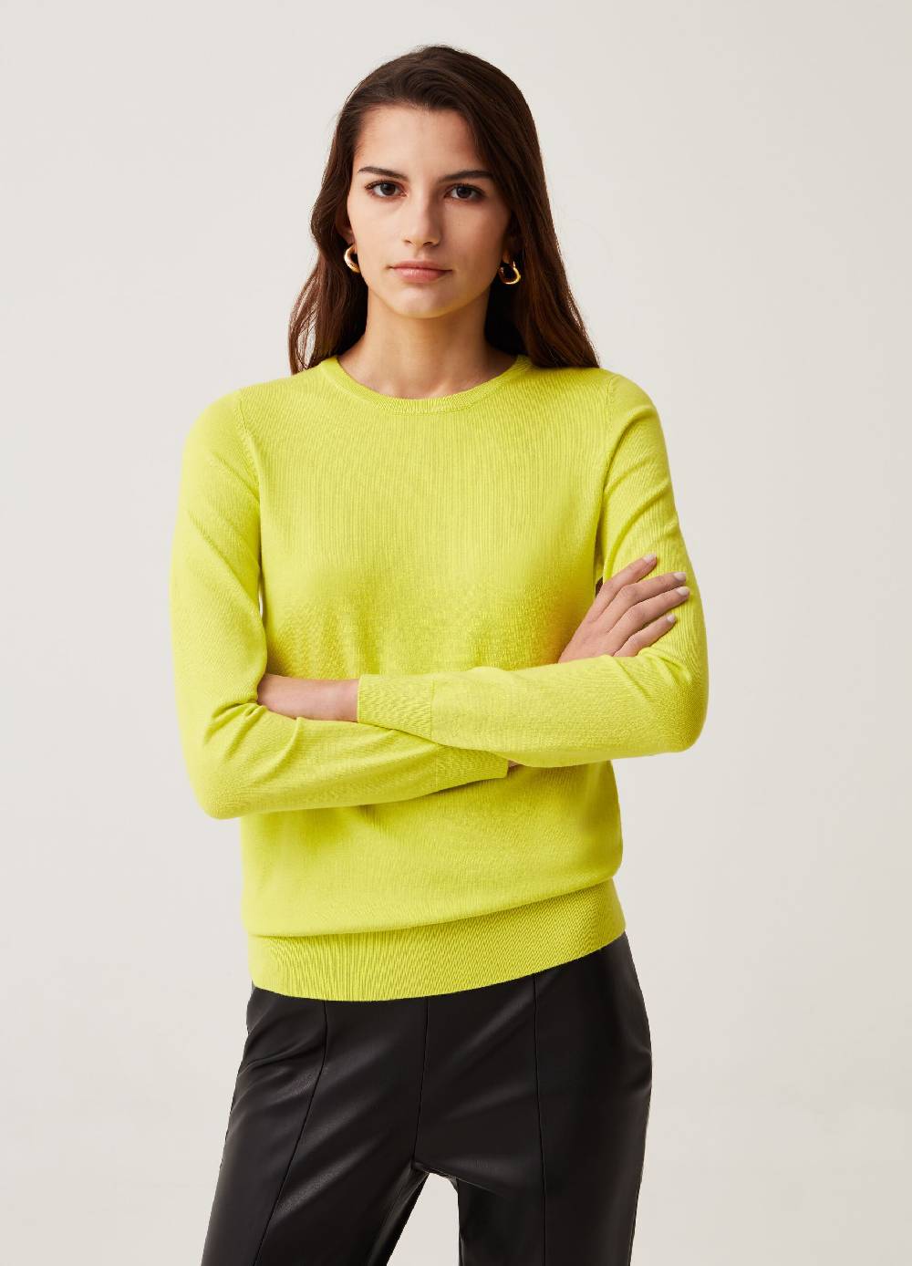 Ovs Maglia Girocollo Tinta Unita