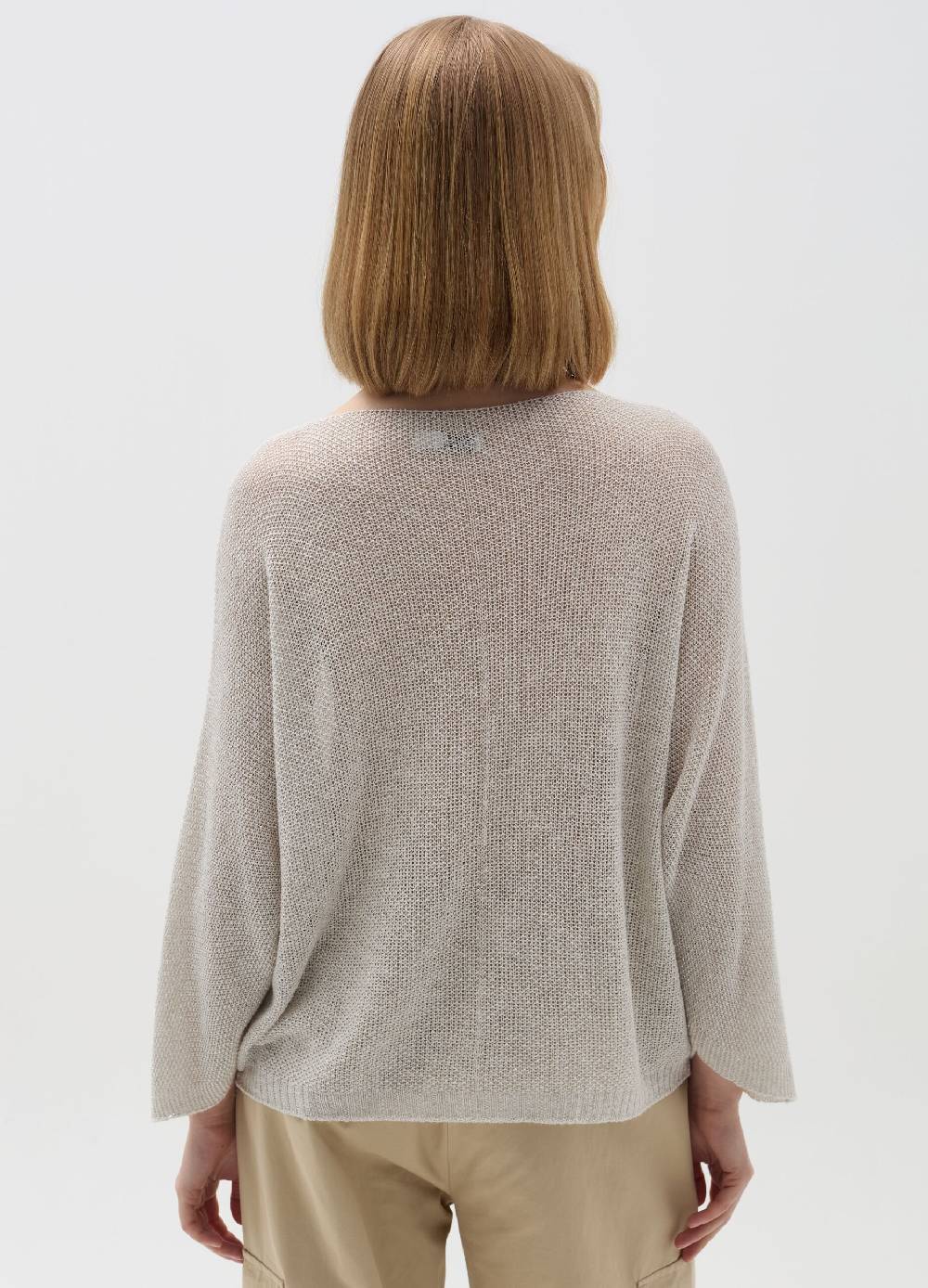 Ovs Maglia In Lurex A Maniche Lunghe