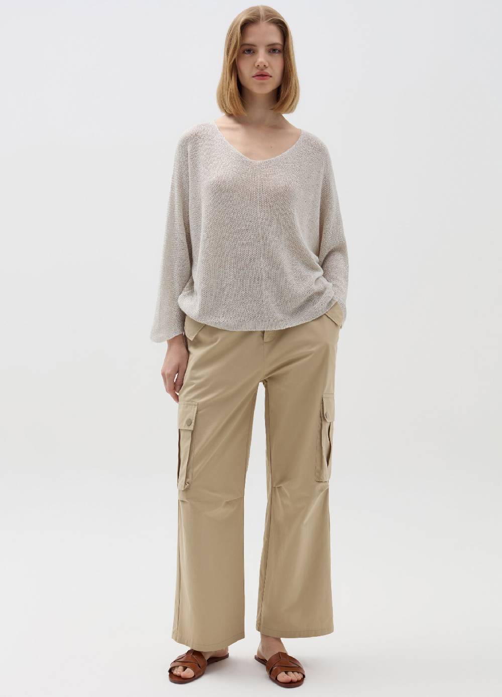 Ovs Maglia in lurex a maniche lunghe