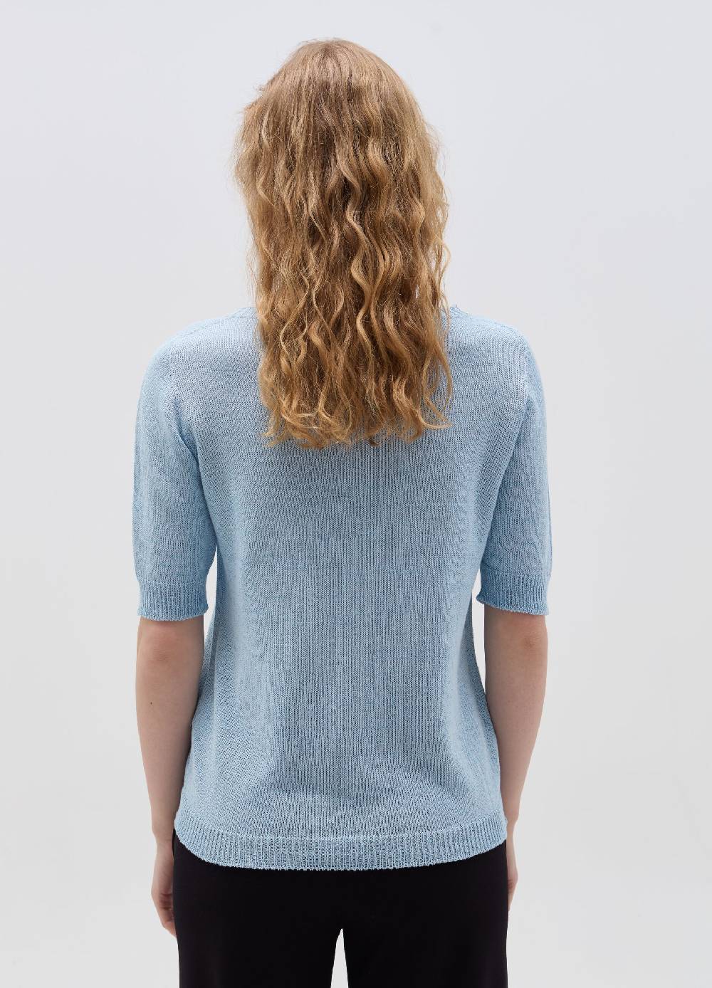 Ovs Maglia In Lurex Con Maniche Corte