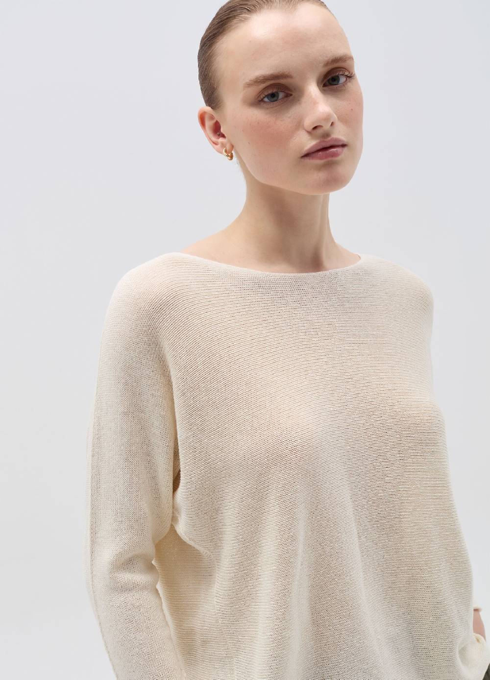 Ovs Maglia In Lurex Con Maniche Lunghe