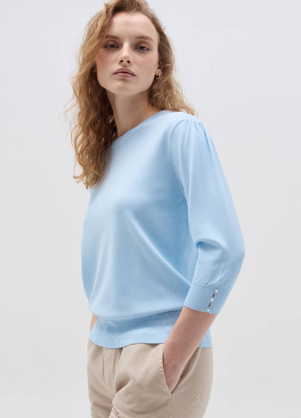 Ovs Maglia Maniche A Tre Quarti Con Perline