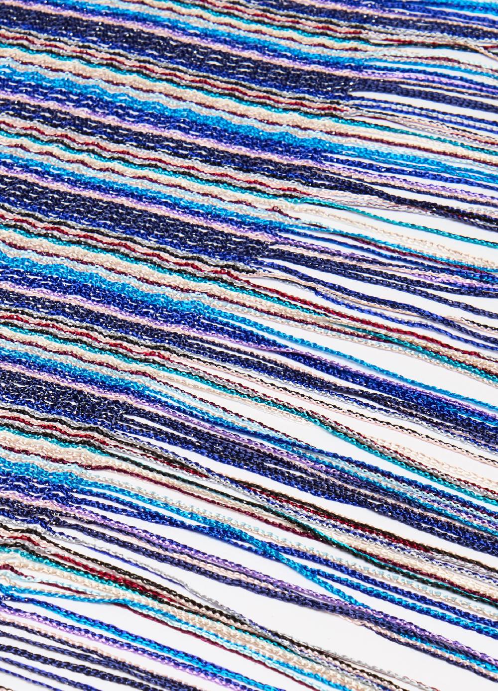 Ovs Mantella Copri Costume A Righe Con Frange