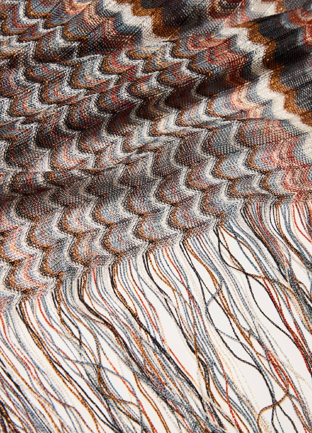 Ovs Mantella Copri Costume A Righe Con Frange