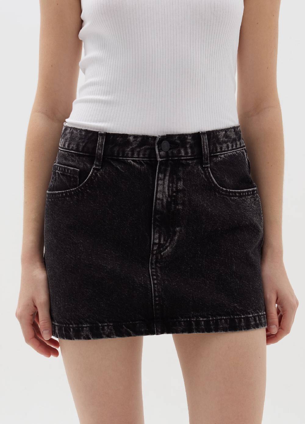 Ovs Minigonna In Denim Cinque Tasche