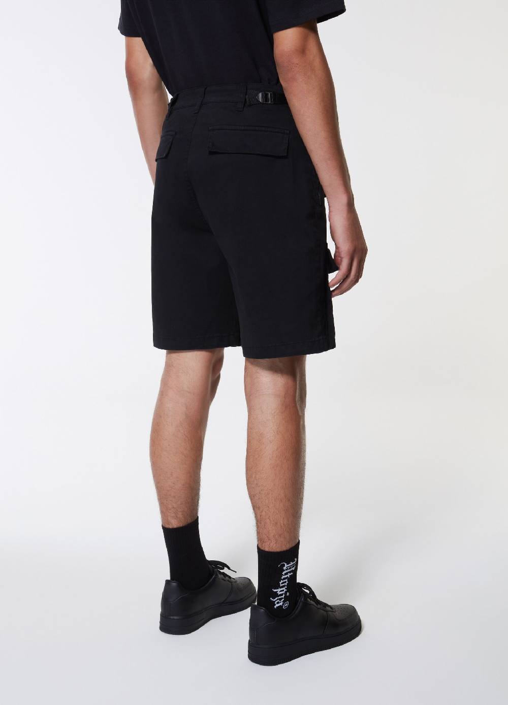 Ovs Multi Pocket Cargo Shorts Black