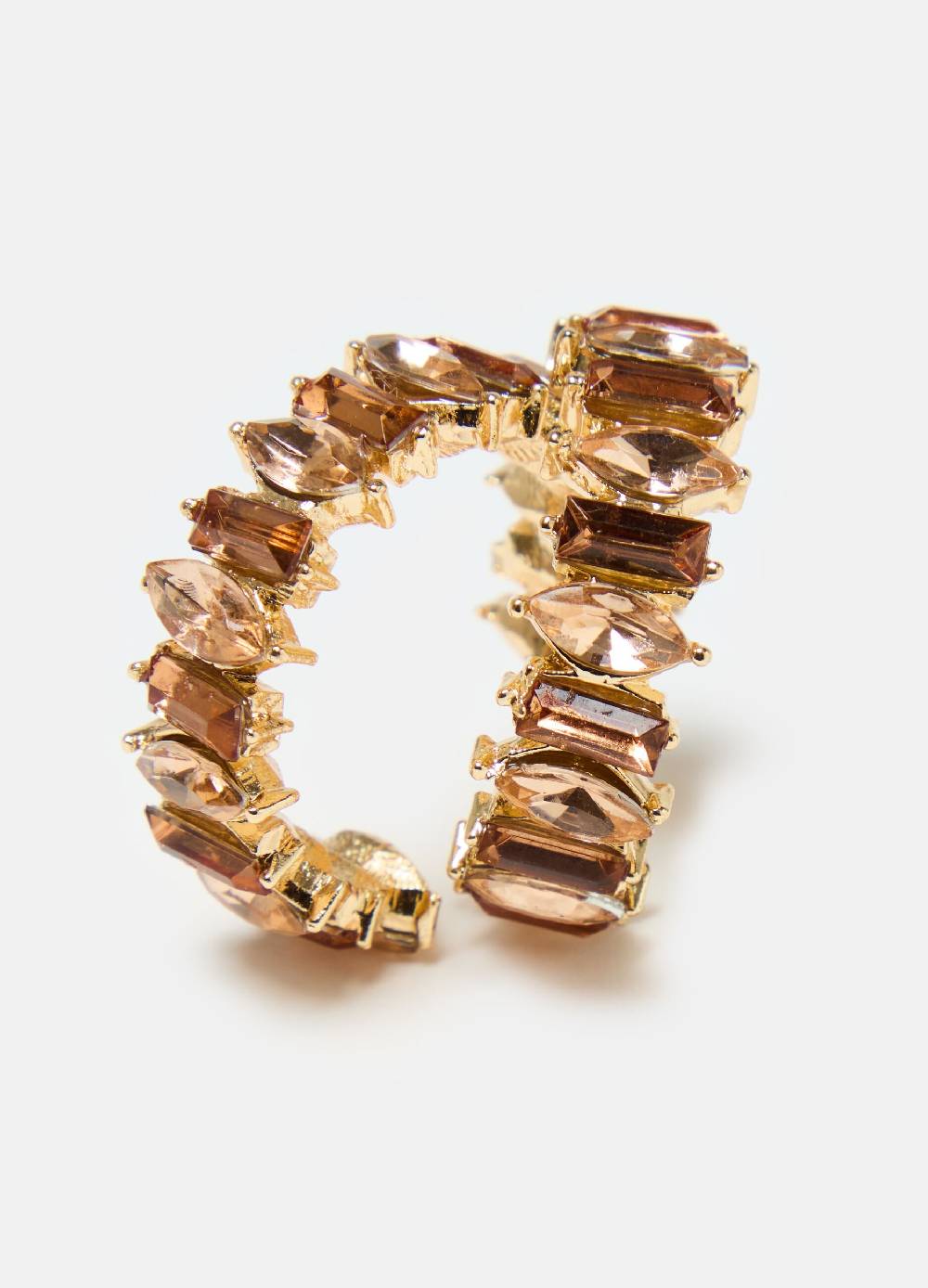 Ovs Orecchini A Semicerchio Con Pietre