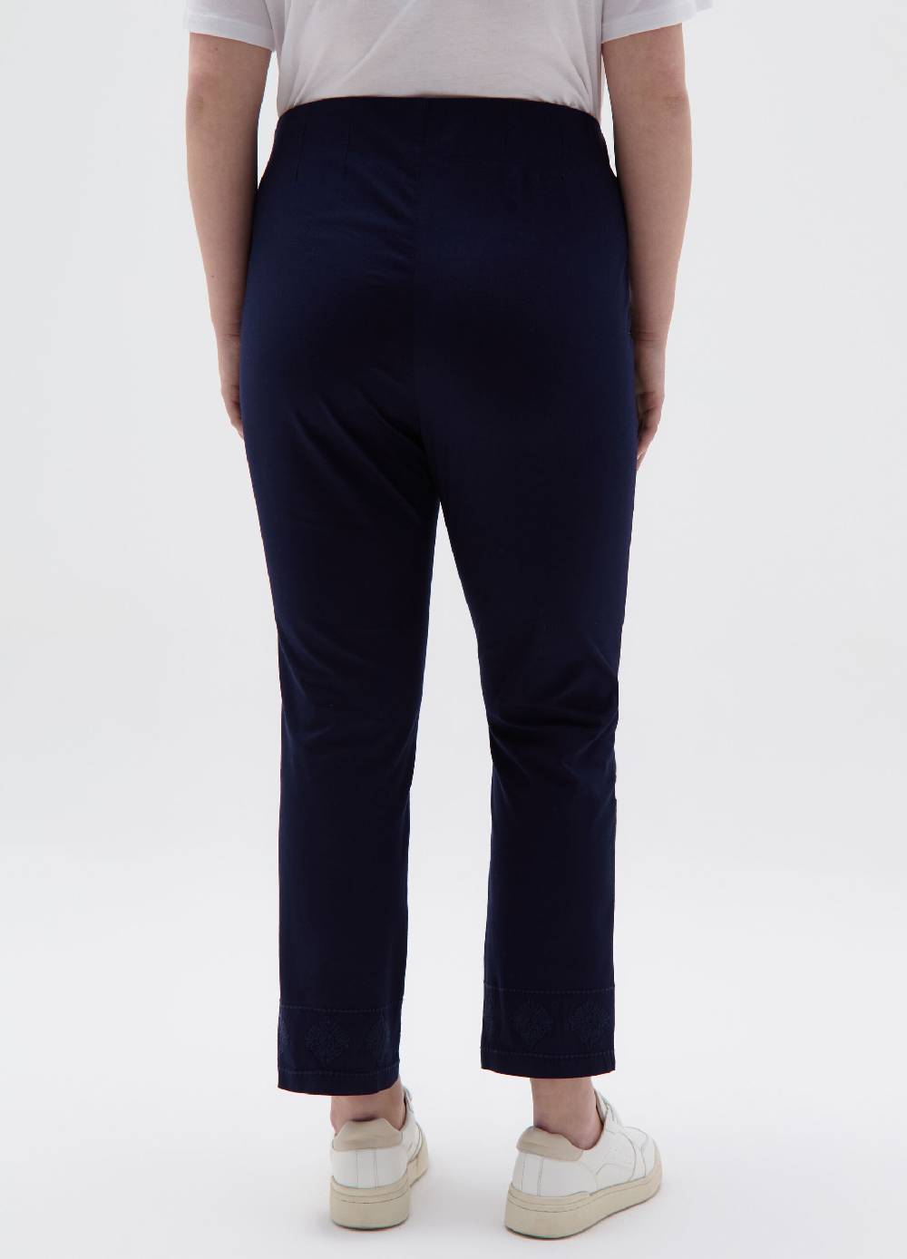 Ovs Pantalone A Sigaretta Con Sangallo Curvy